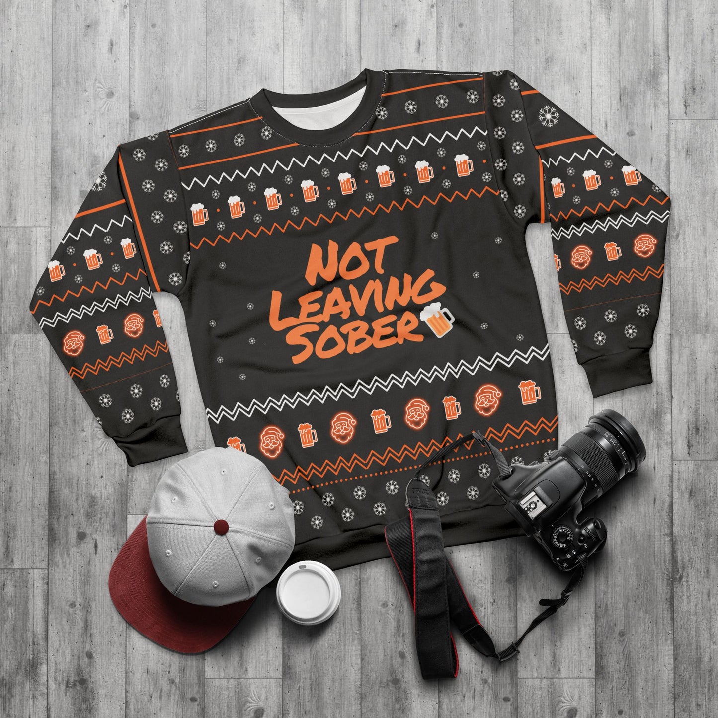 Leave Santa a Beer Ugly Christmas Sweater