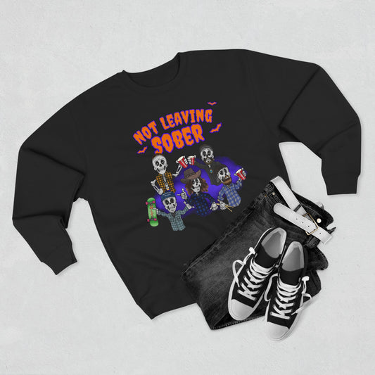 Not Leaving Sober Spooky SZN crewneck
