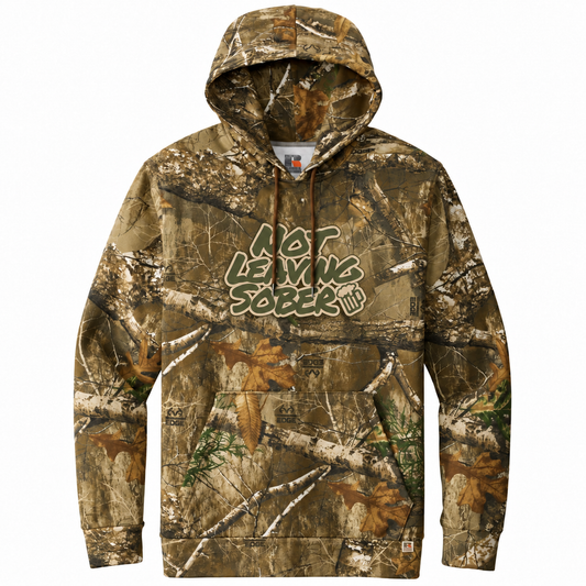 Not Leaving Sober Camo hoodie