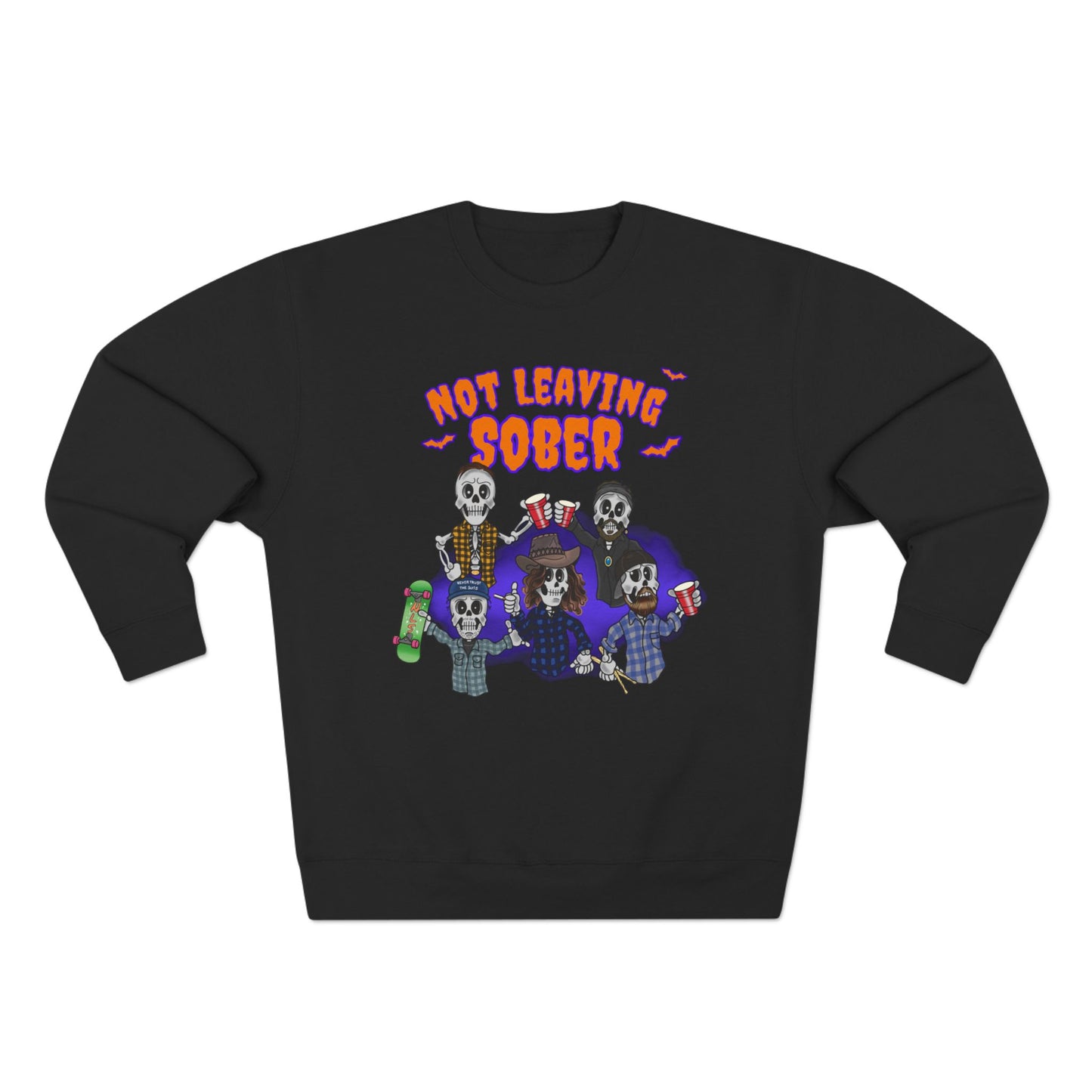 Not Leaving Sober Spooky SZN crewneck