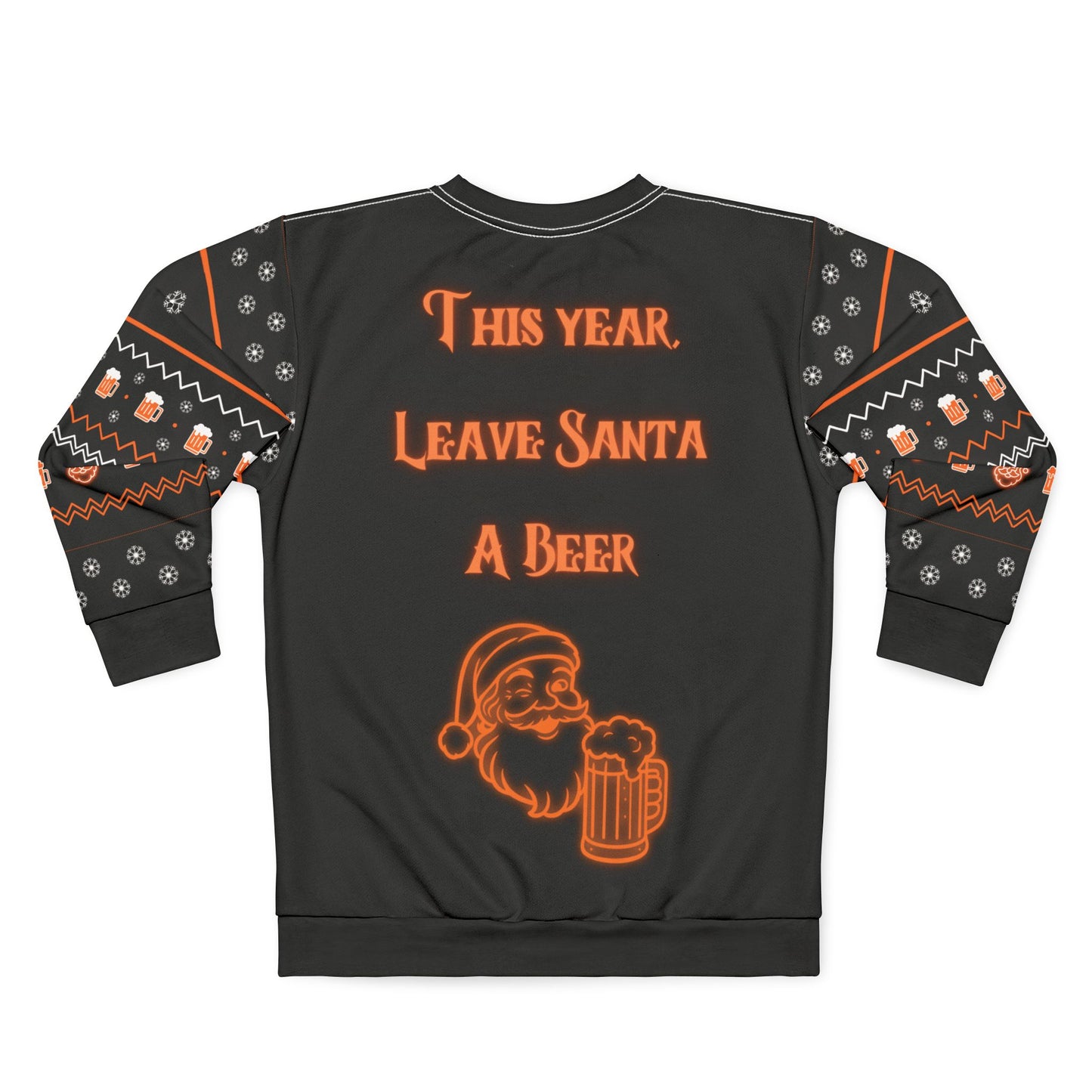 Leave Santa a Beer Ugly Christmas Sweater